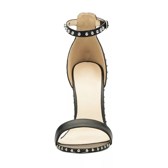 Buckle Stiletto Shoes, Women Shoes Rivet High Heel Sandals 35-42, gift for her - Picture 9 of 11